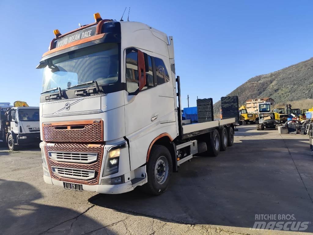 Volvo FH 16 660 플랫베드/윈치 트럭
