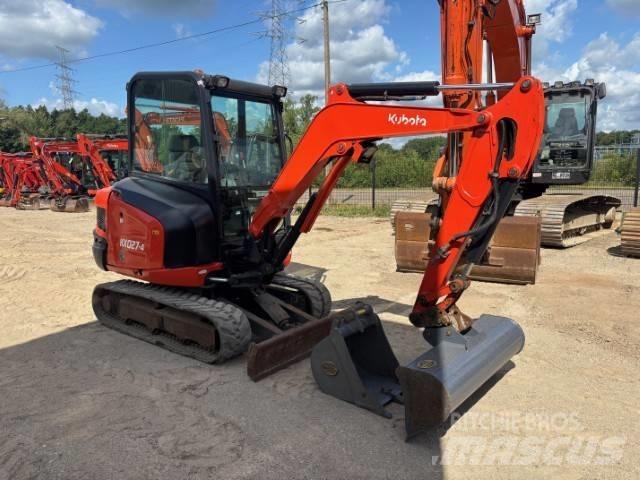 Kubota KX 027 소형 굴삭기 7톤 미만