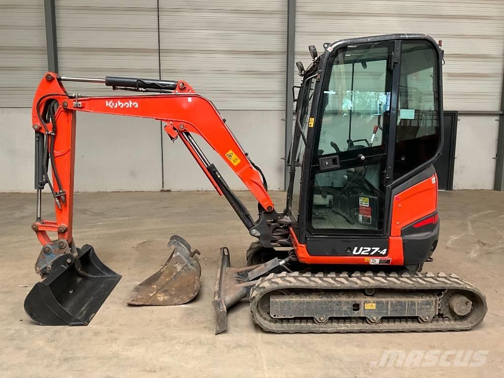 Kubota U 27-4 HI 소형 굴삭기 7톤 미만