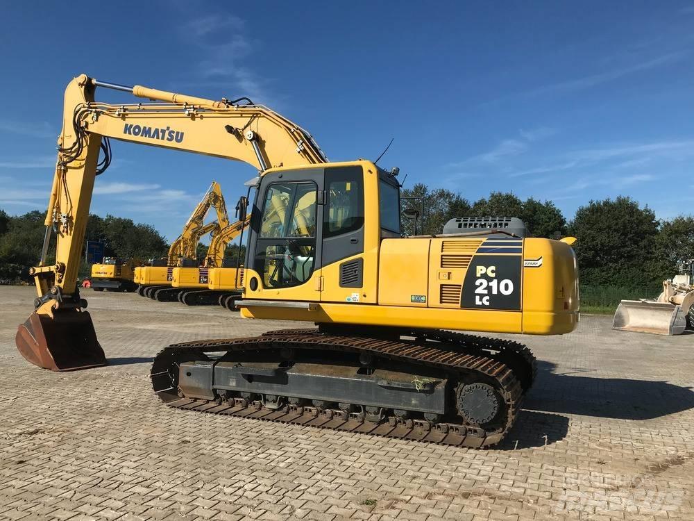 Komatsu PC 210 LC-8 대형 굴삭기 29톤 이상
