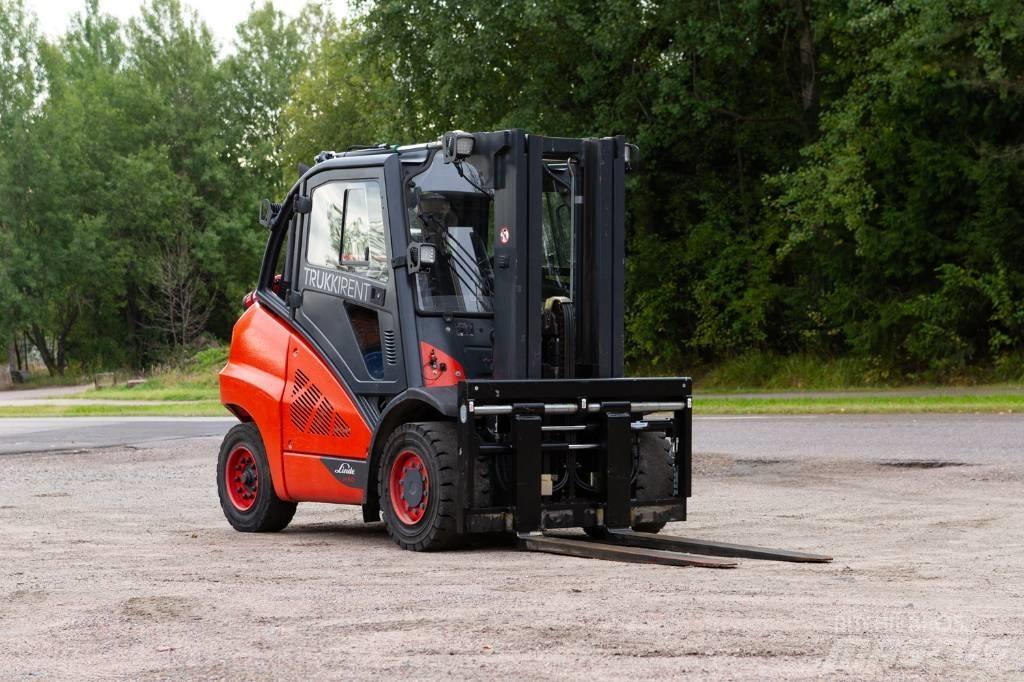 Linde H50D-02/600 디젤 지게차