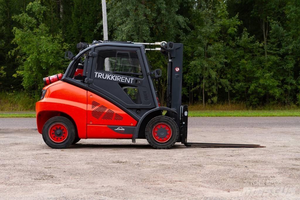 Linde H50D-02/600 디젤 지게차