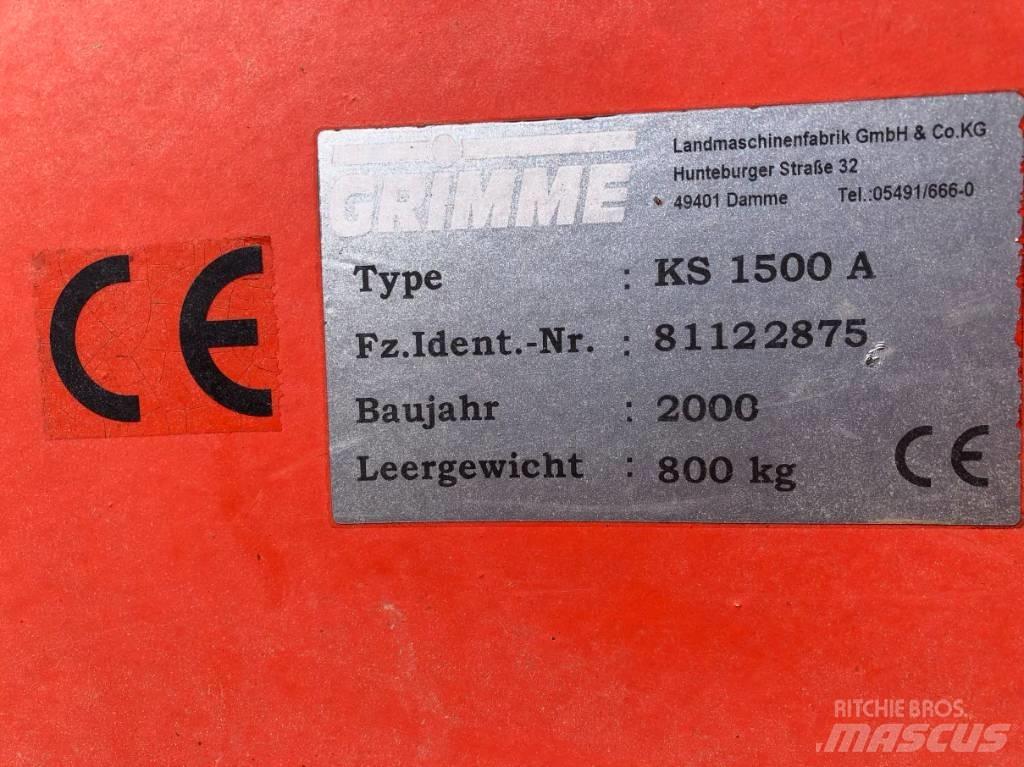 Grimme KS 1500 A 감자수확기