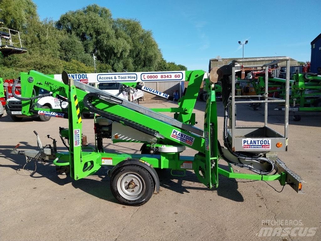 Niftylift 120TPE 트레일러 탑재 고소작업대