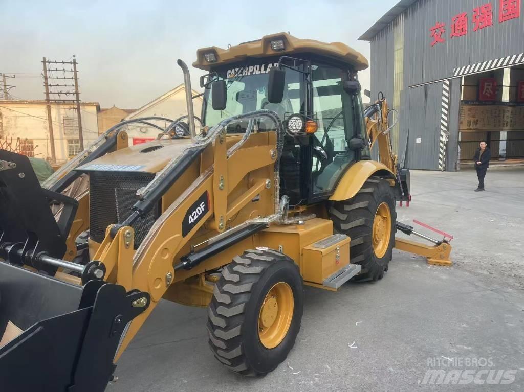 CAT CAT420F  휠로우더
