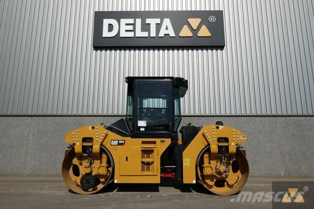 CAT CB13 트윈 드럼 롤러