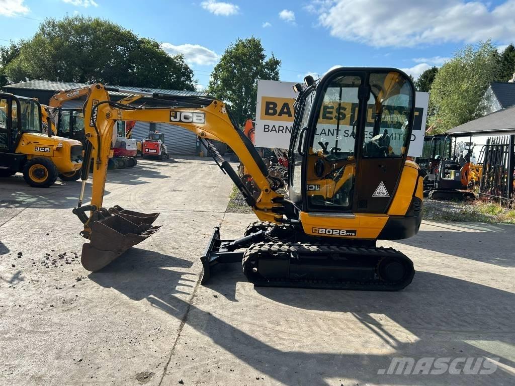 JCB 8026 CTS 소형 굴삭기 7톤 미만