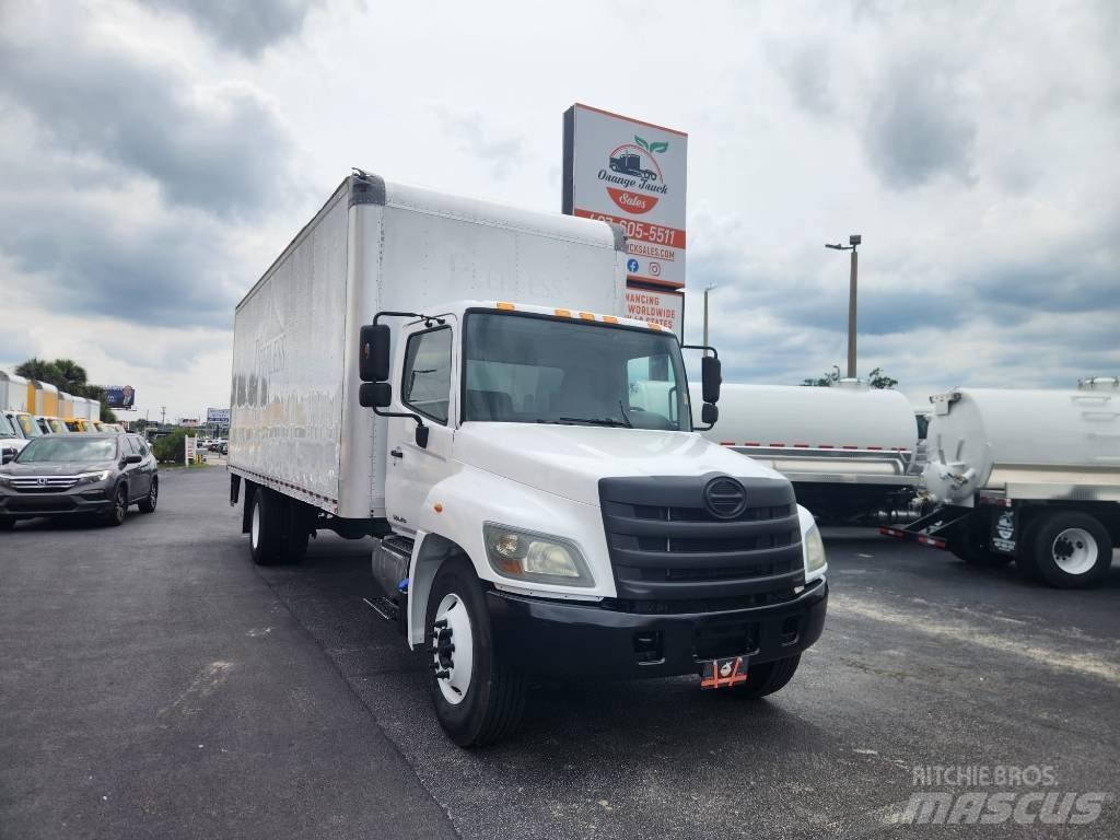 Hino 268 탑차 트럭