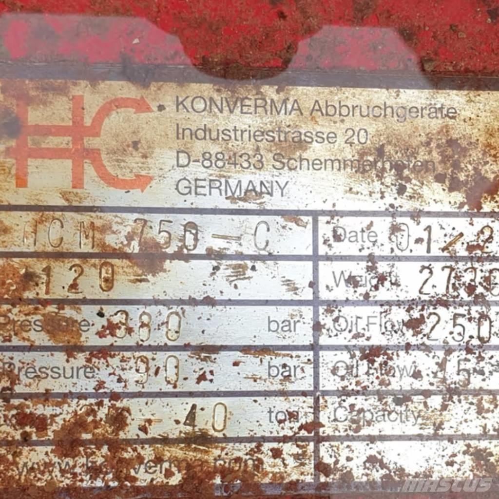  KONVERMA HCM 750C 절단기