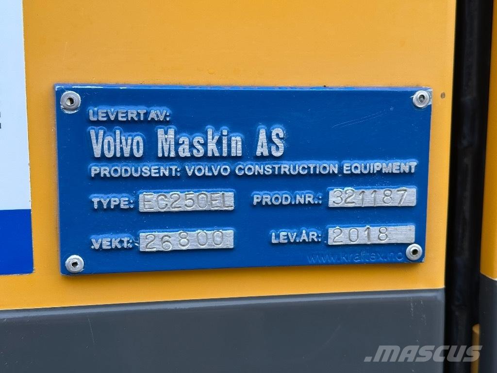 Volvo EC 250 EL 대형 굴삭기 29톤 이상