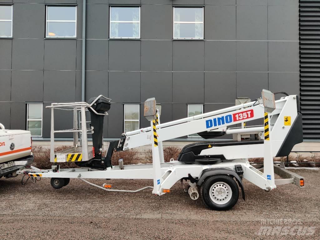Dino 135 T Skylift 트레일러 탑재 고소작업대