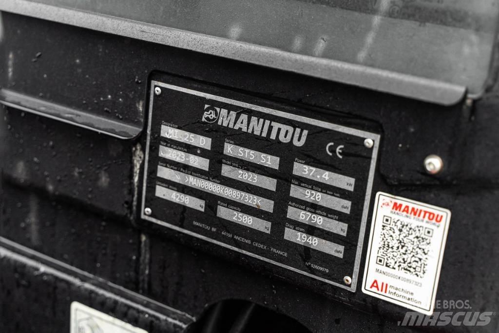 Manitou MI 25 D 디젤 지게차