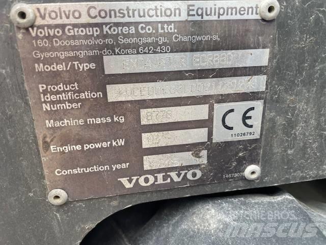Volvo ECR 88 D 중형굴삭기 7톤-28톤