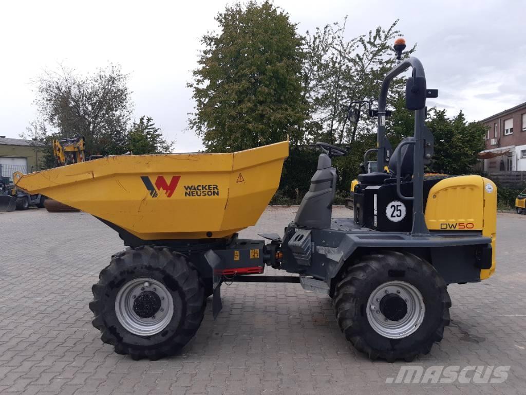 Wacker Neuson DW50 건설현장 덤프트럭