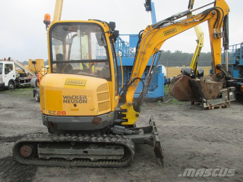 Wacker Neuson EZ 28 소형 굴삭기 7톤 미만