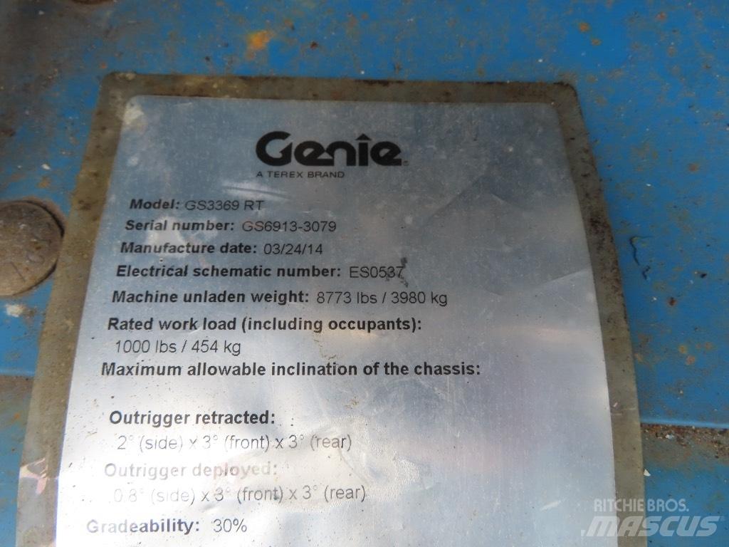 Genie GS 3268 RT 가위형 리프트