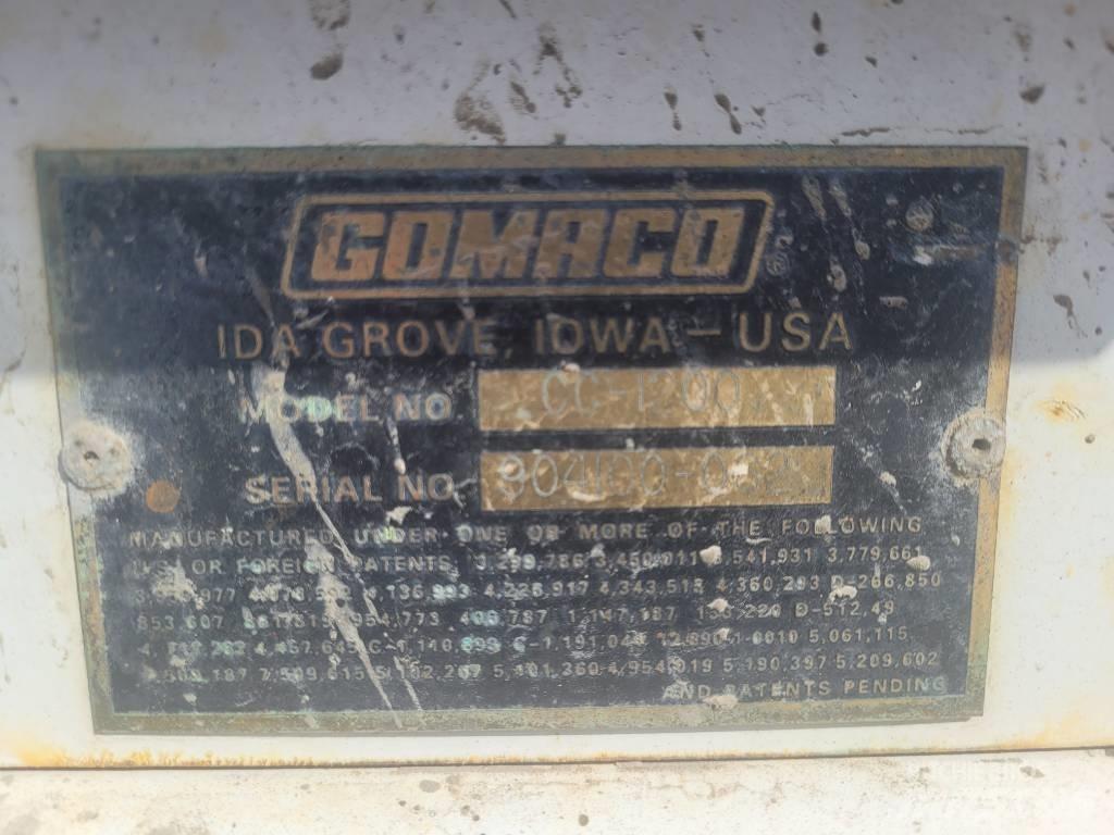 Gomaco CC1200 콘크리트 부속품