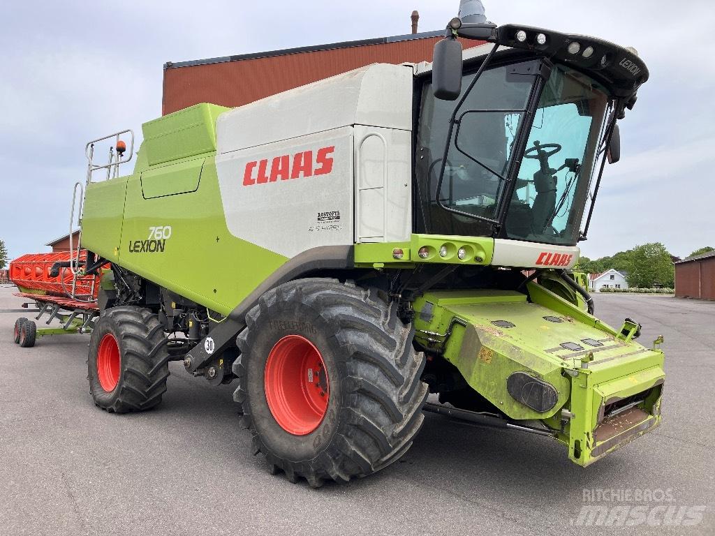 CLAAS Lexion 760 콤바인 수확기