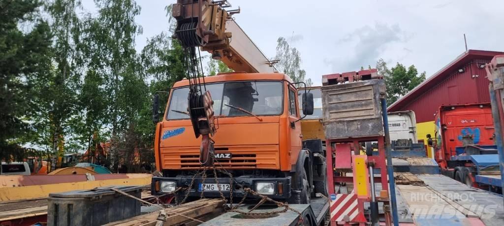 Kamaz 53215 A/T 크레인