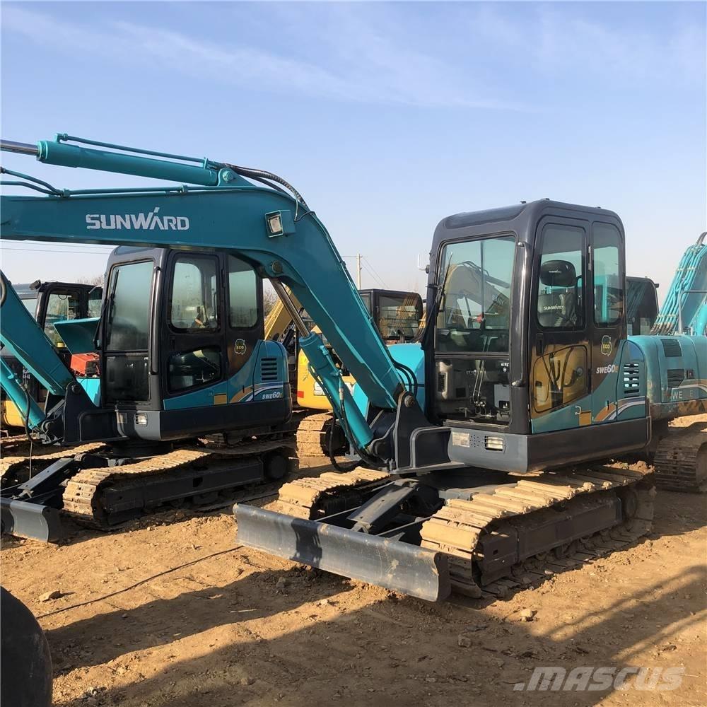 Sunward SWE60E 소형 굴삭기 7톤 미만