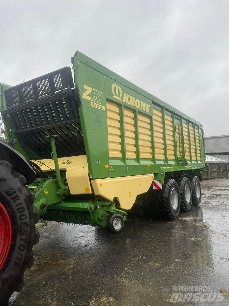 Krone ZX 560 GL 자동 적재 트레일러