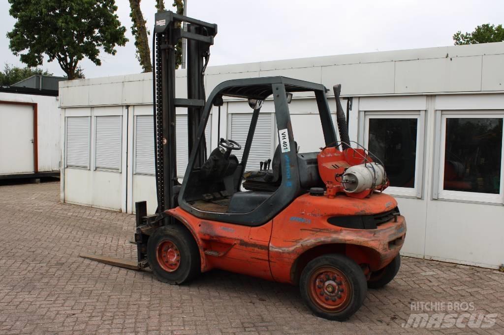 Linde H 45 T-600 LPG 지게차