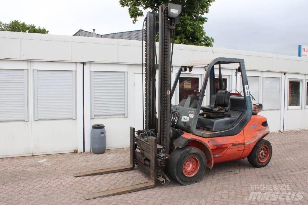 Linde H 45 T-600 LPG 지게차