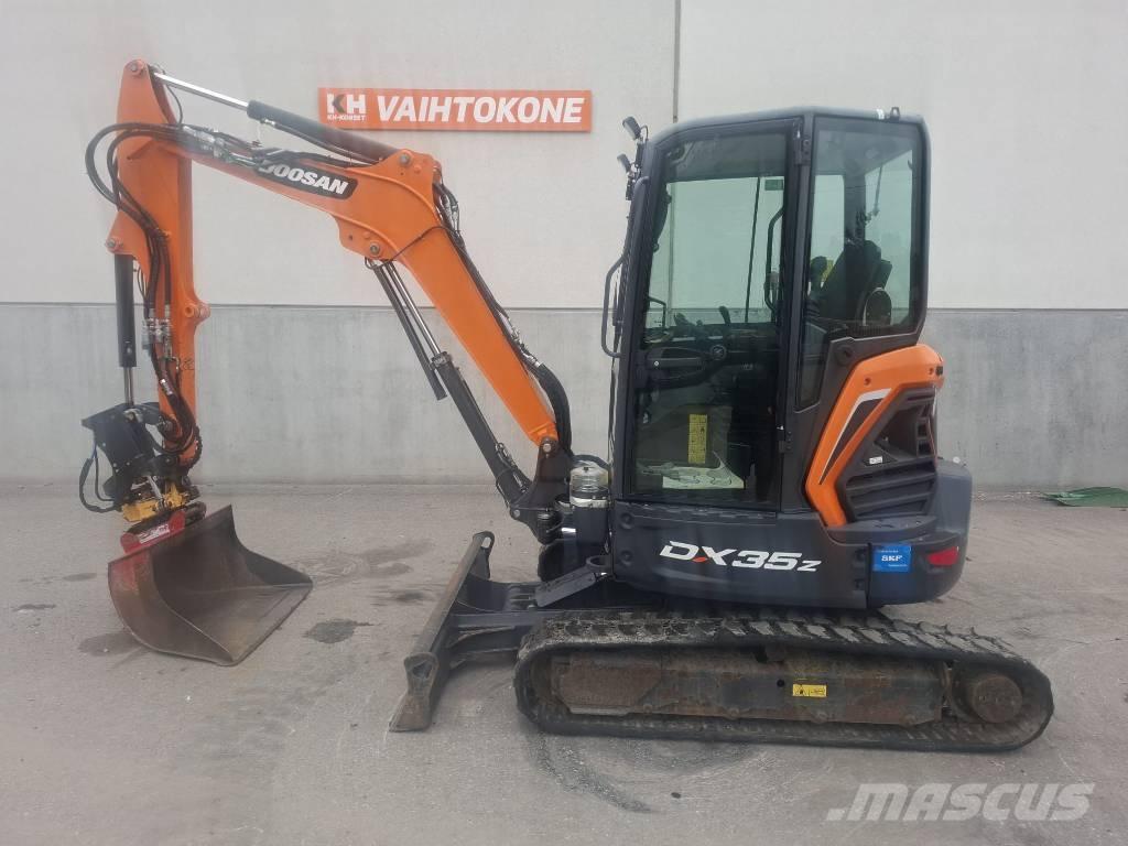 Doosan DX 35 Z 소형 굴삭기 7톤 미만