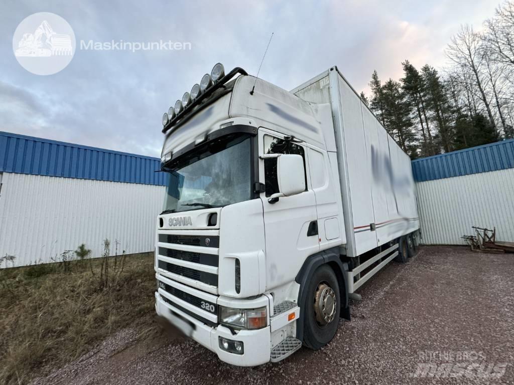 Scania R 114 탑차 트럭