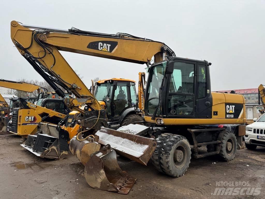 CAT CAT315D  휠 굴삭기