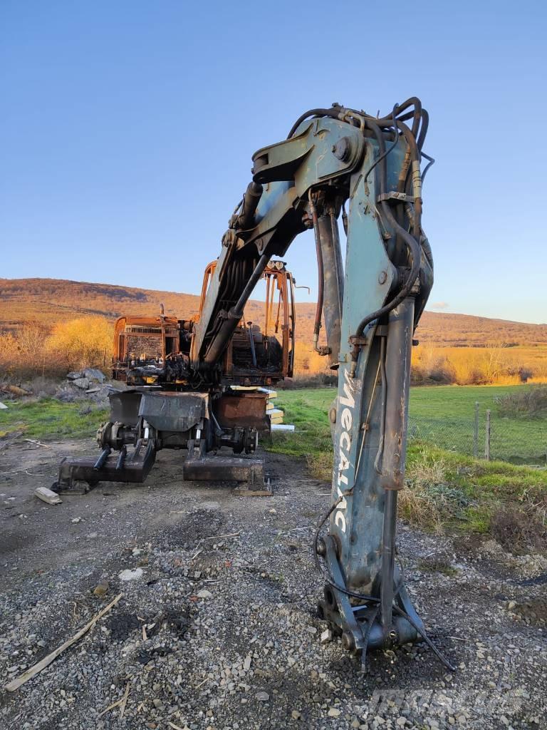 Mecalac 714MW  휠 굴삭기