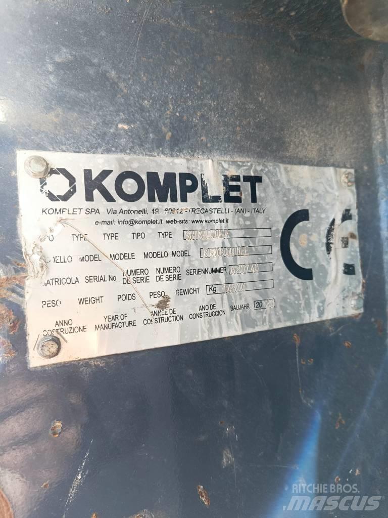 Komplet Krokodile 폐기물 분쇄기