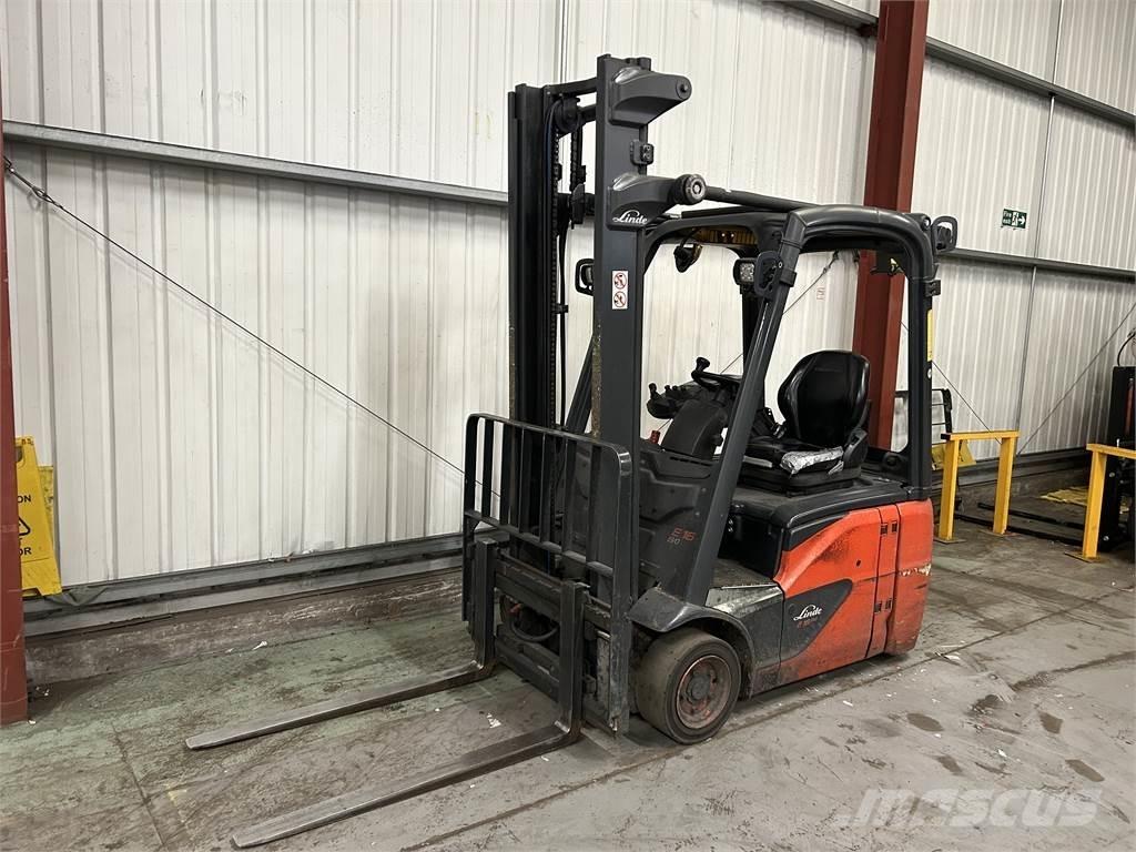 Linde E16C-02 전동 지게차