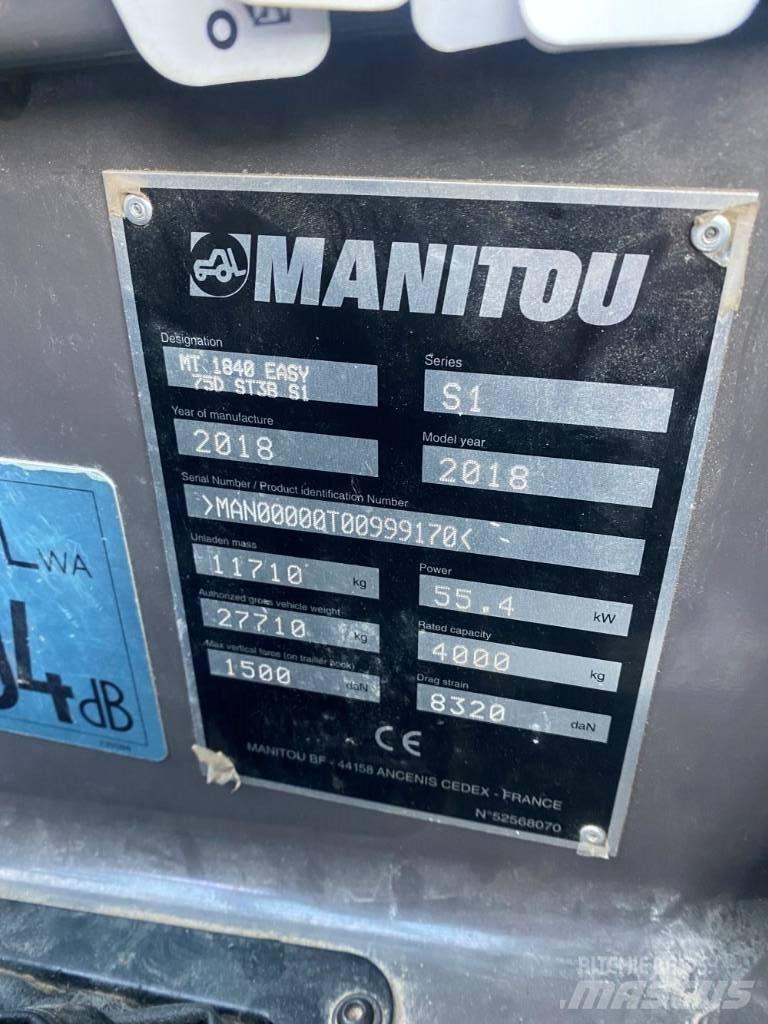 Manitou MT 1840 텔러 핸들러