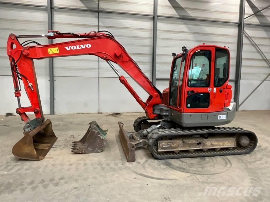 Volvo ECR 88 D 중형굴삭기 7톤-28톤