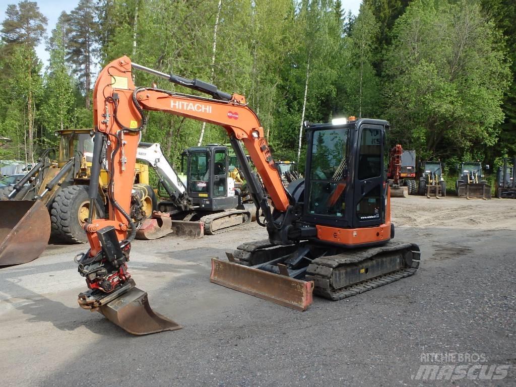 Hitachi ZX 55 U-5 A 소형 굴삭기 7톤 미만