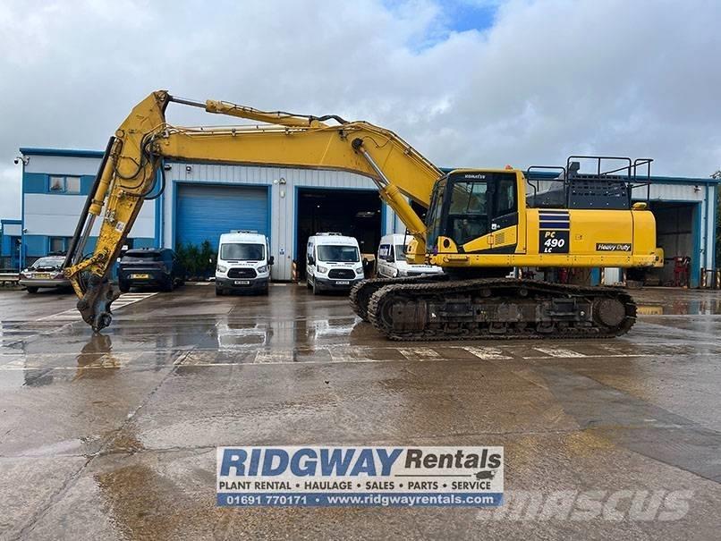 Komatsu PC 490 LC-11 대형 굴삭기 29톤 이상