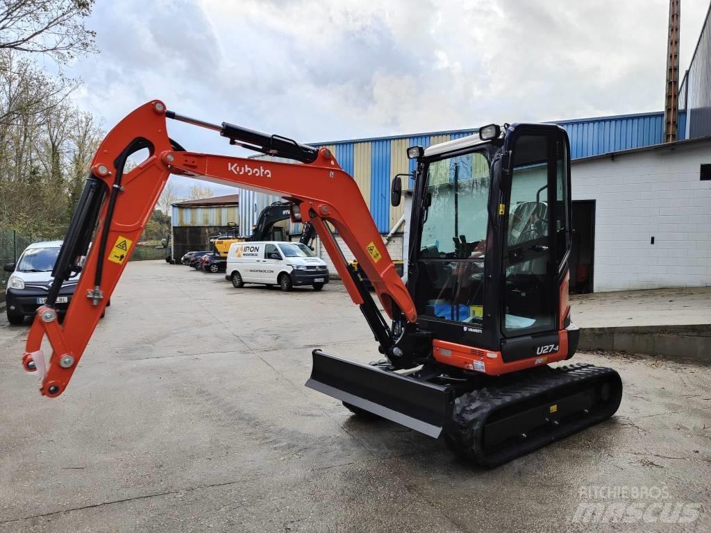 Kubota U 27-4 소형 굴삭기 7톤 미만