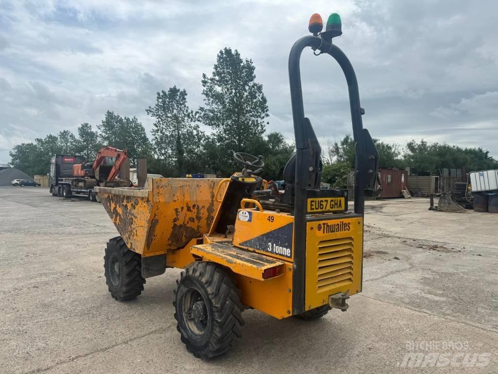 Thwaites 3 tonne 건설현장 덤프트럭