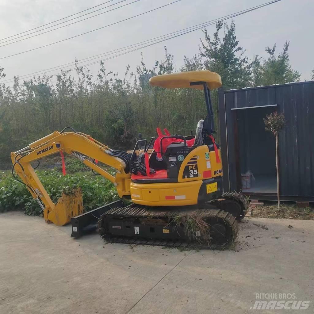 Komatsu PC 35 MR 소형 굴삭기 7톤 미만