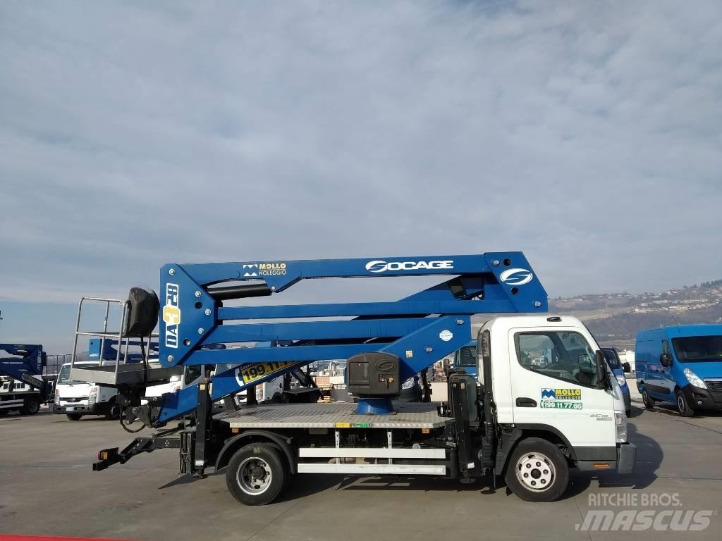 Socage DA328 트럭 탑재 고소작업대