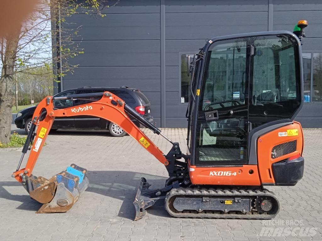 Kubota KX 016-4 소형 굴삭기 7톤 미만