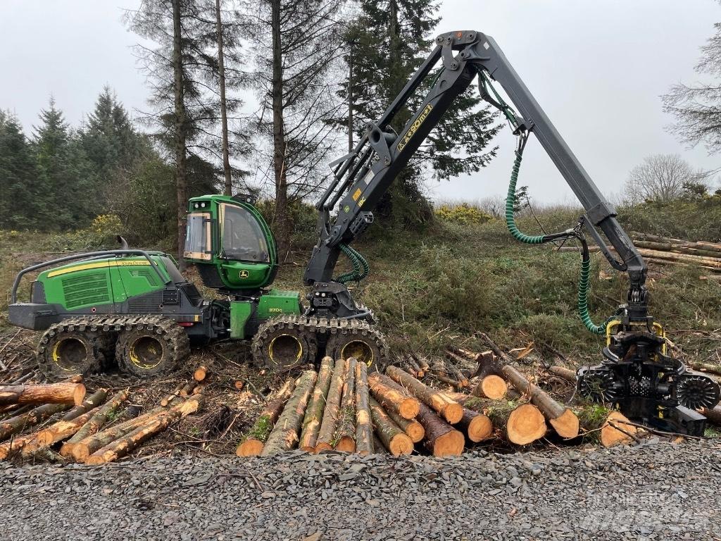 John Deere 1170G 8WD 원목 하베스터