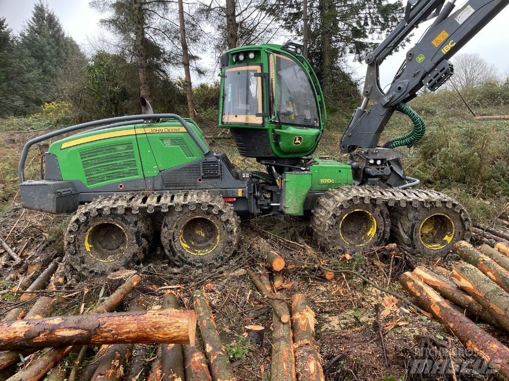John Deere 1170G 8WD 원목 하베스터