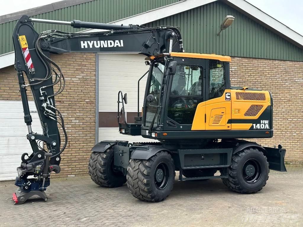 Hyundai HW140A  휠 굴삭기