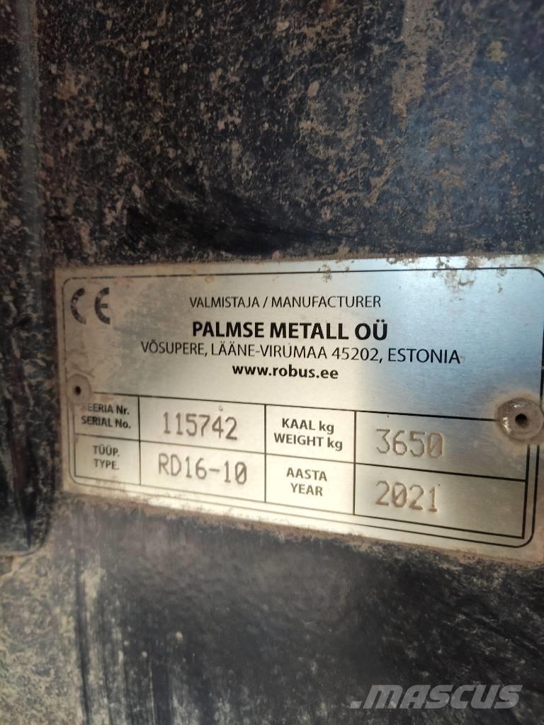 Robus RD16-10 Hardox 티퍼 트레일러