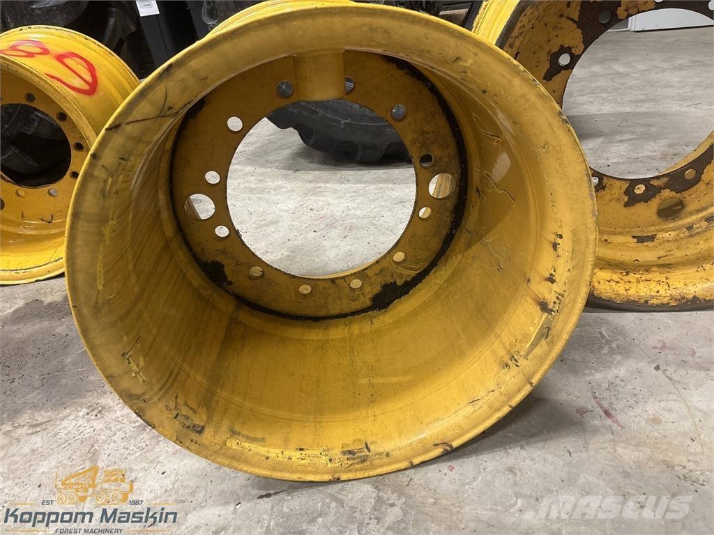 Rottne H14 24x26,5 타이어, 휠 및 림