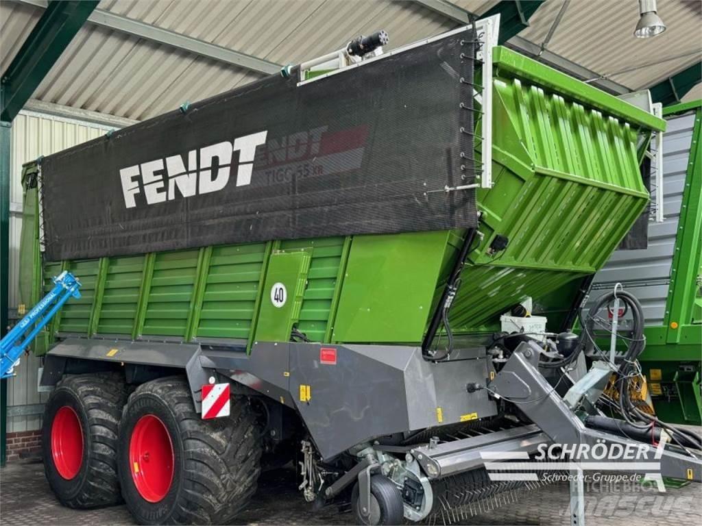 Fendt TIGO 65 XR 자동 적재 트레일러