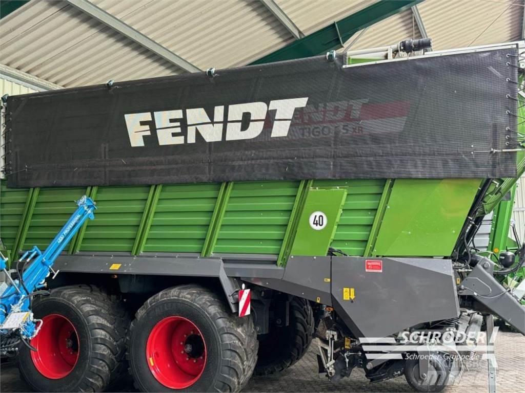 Fendt TIGO 65 XR 자동 적재 트레일러