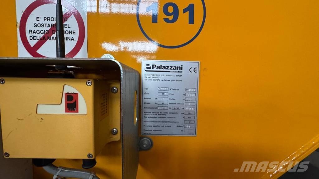 Palazzani XTJ 43 기타 승강기와 플랫폼